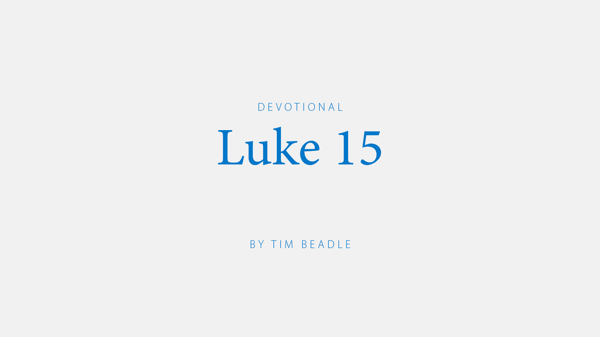Luke 15